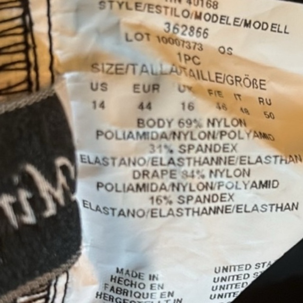 NWT Miraclesuit Colorful Striped Swimsuit - Picture 6 of 8
